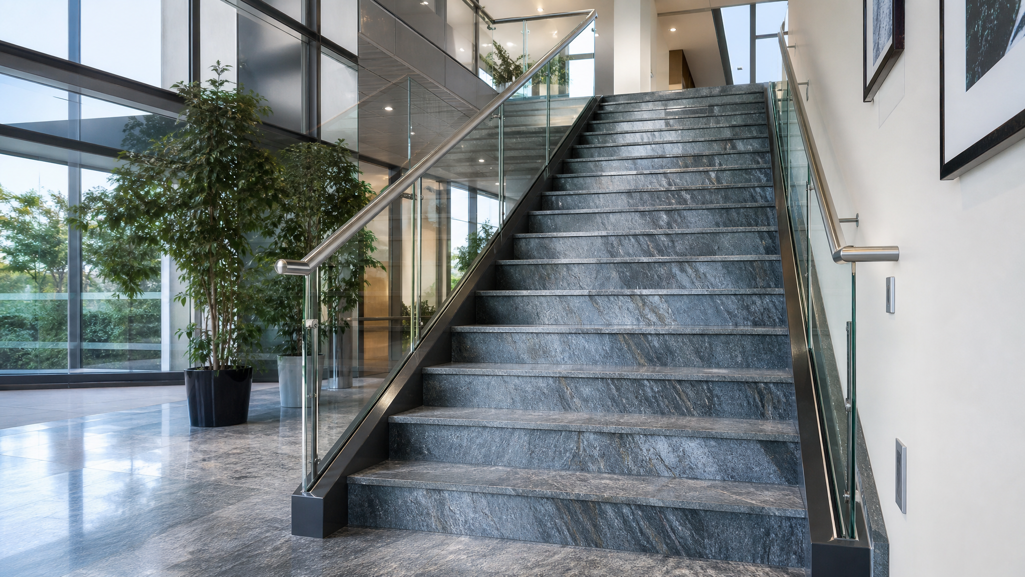 Theumaer Fruchtschiefer Anwendung: Stufen & Treppen